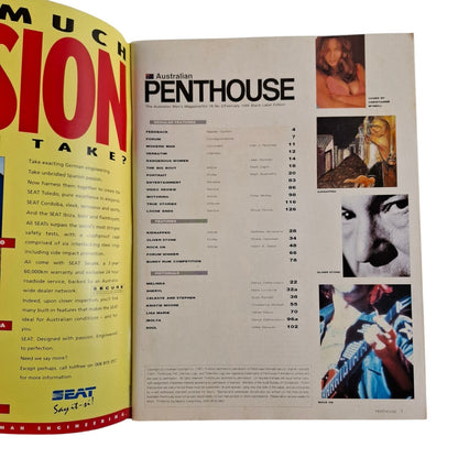 Australian Penthouse Magazine February 1995 Kristy Moore / Sheryl Andrews