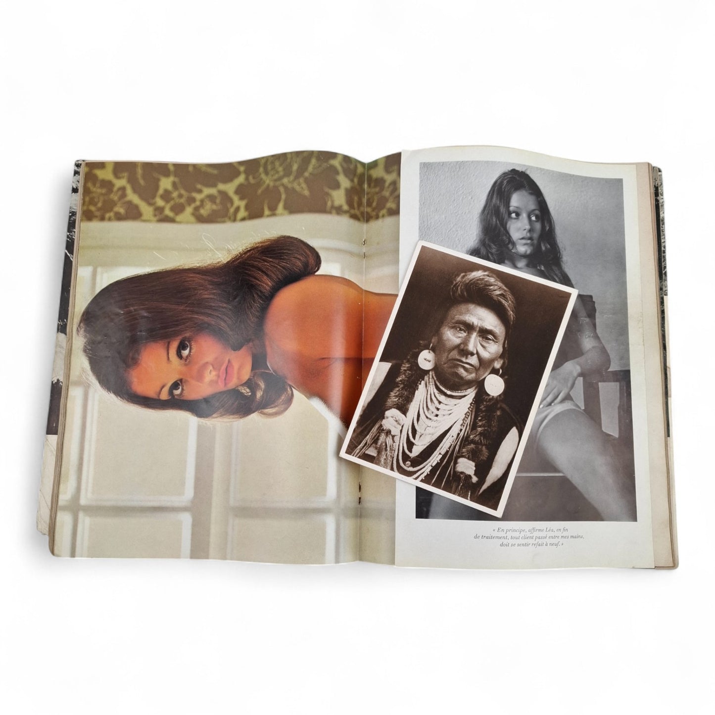 Lui 1972 French Magazine MARLENE JOBERT MAURICE MESSEGUE