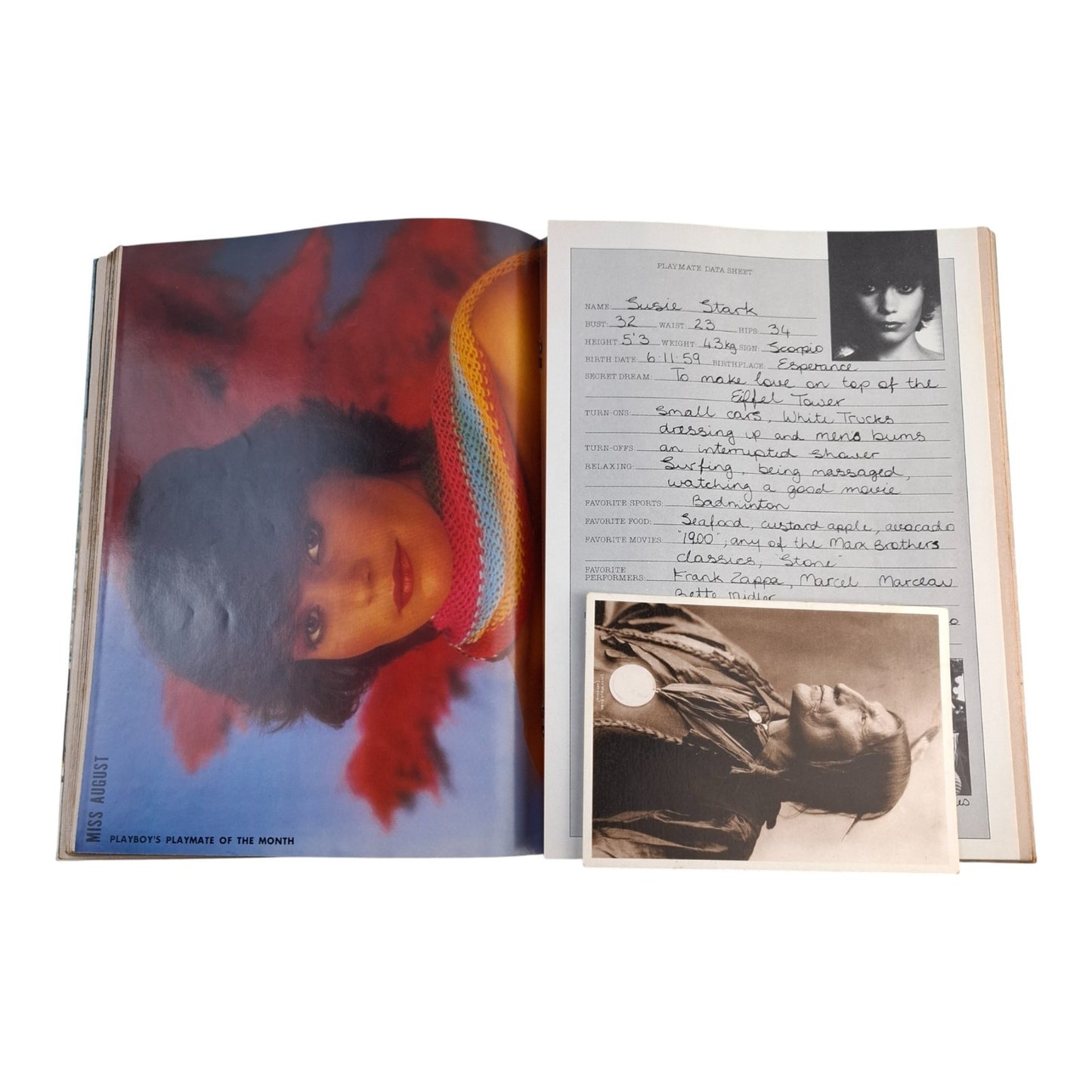 AUSTRALIAN PLAYBOY Magazine August 1980 Susie Stark