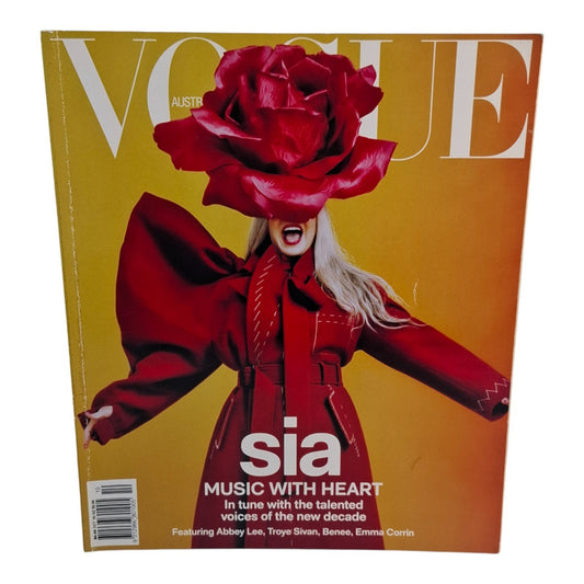 Vogue Australia Magazine October 2020 Sia NEW