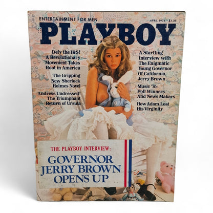 PLAYBOY MAGAZINE April 1976 Kristine De Bell Complete