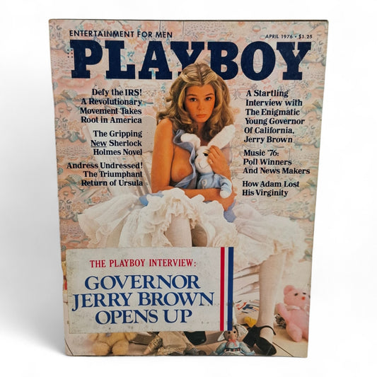 PLAYBOY MAGAZINE April 1976 Kristine De Bell Complete