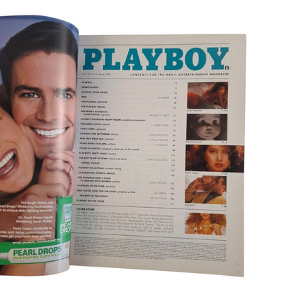 Playboy Magazine June 1992 Corinna Harney / Angela Melini