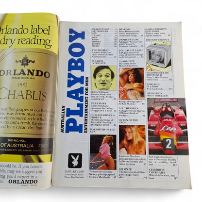 Australian Playboy January 1983 Denise Newey Charlotte Kemp