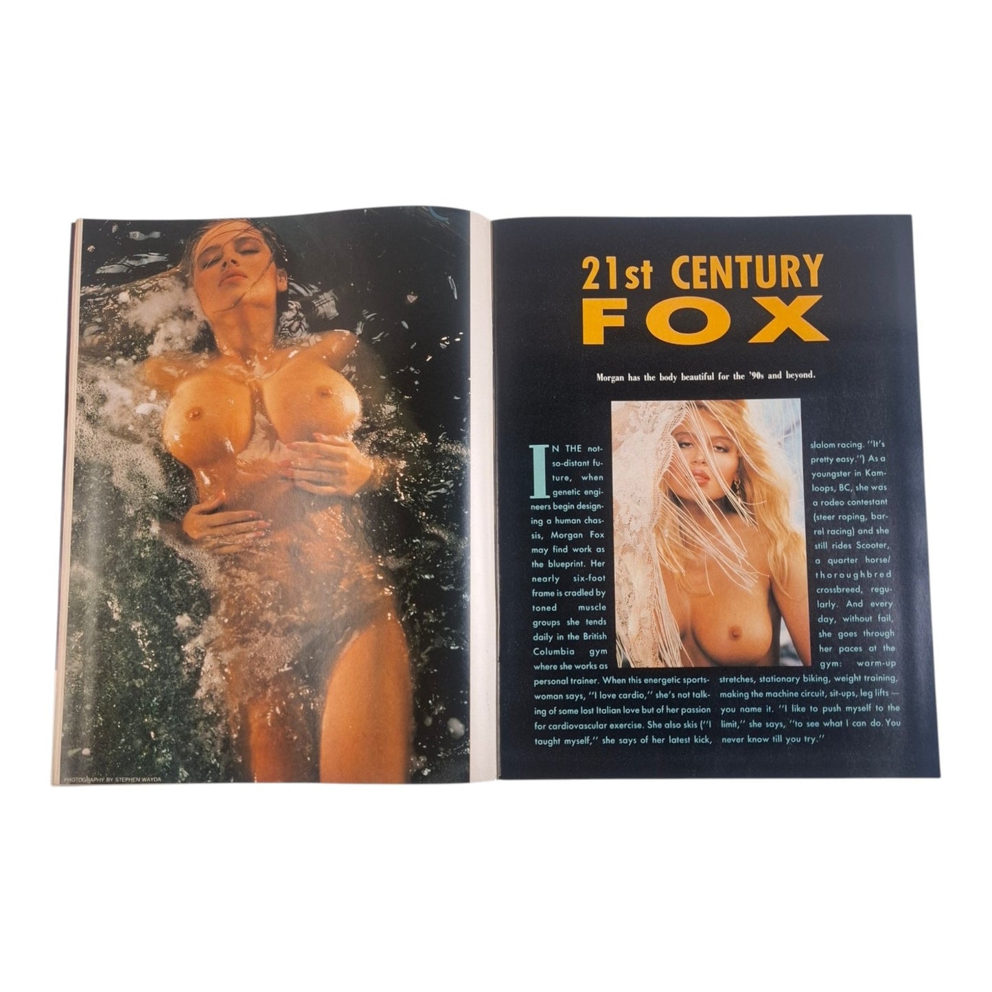 Australian Playboy Magazine January 1991 Tricia Lange / Cristy Thom