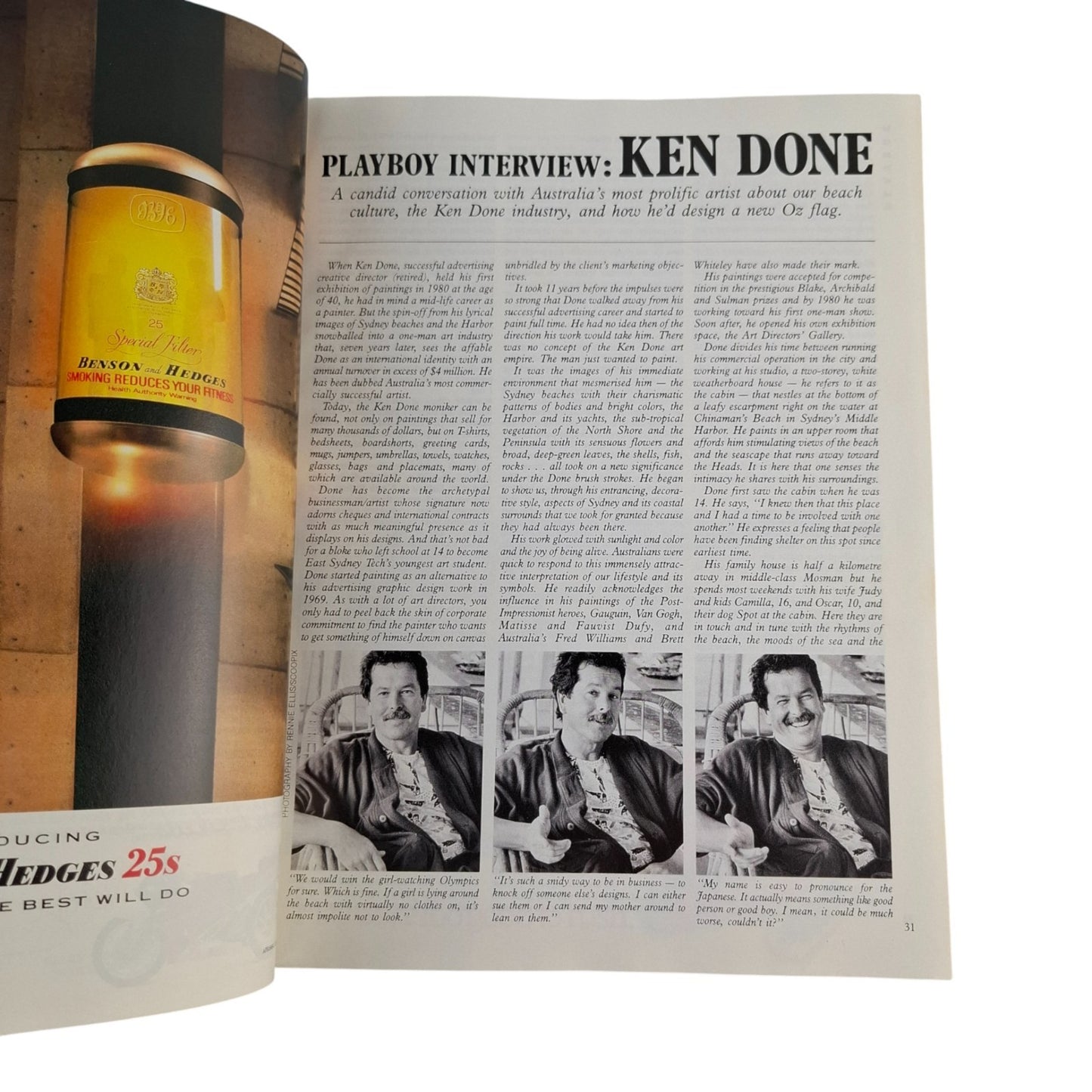 Australian Playboy Magazine December 1987 Dona Speir / Susanne Koyen