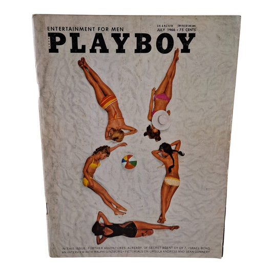 Playboy Magazine July 1966 Penny James, Patti Reynolds, Tish Howard