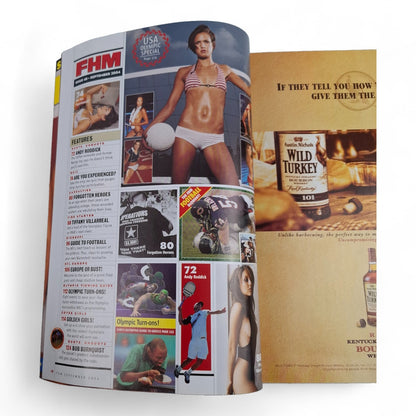 FHM Magazine U.S September 2004 Logan Tom Amanda Beard