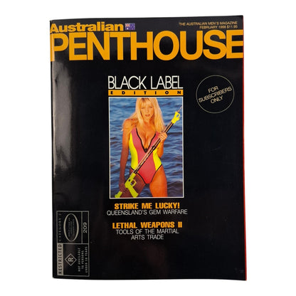 Australian Penthouse Magazine February 1998 Monique Mason / Savannah Hunter