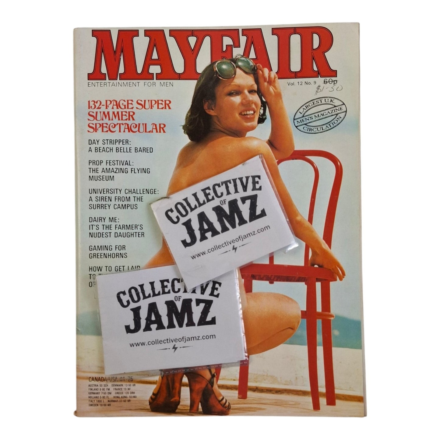 Mayfair Magazine Vol. 12 No. 9 September 1977 Bernice Chapman / Isabel Orton