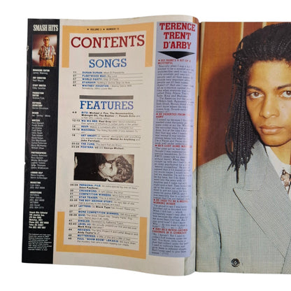 Smash Hits Magazine Australia June 1987 Dave Faulkner / Wa Wa Nee