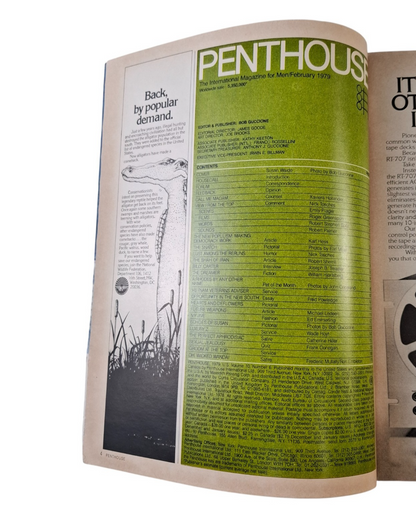 Penthouse Magazine February 1979 Susan Waide / Pamela Rhodes