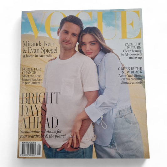 Vogue Australia Magazine August 2022 Miranda Kerr Cover EXCELLENT