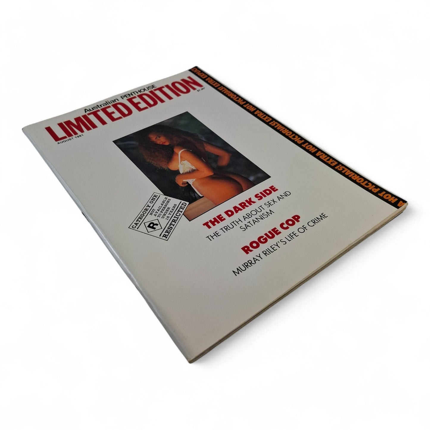 Australian Penthouse Magazine - Limited Edition August 1991 Rebecca Hurst