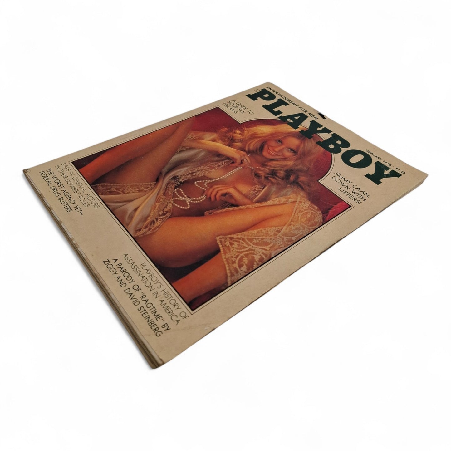 Playboy Magazine February 1976  Jill DeVries COMPLETE