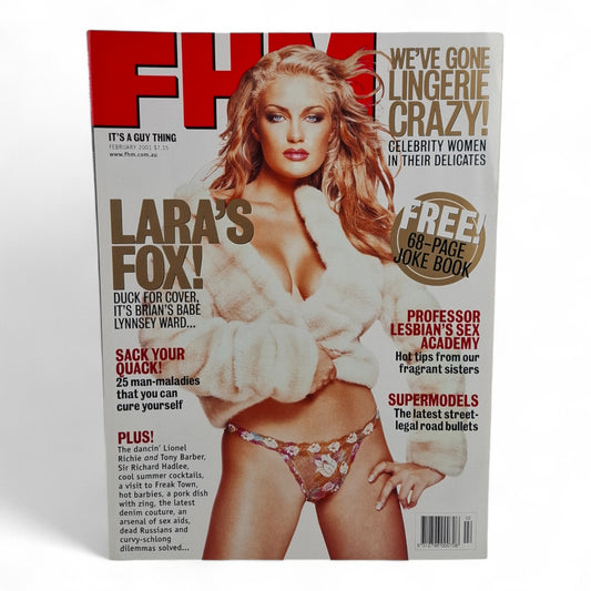 FHM Magazine Feburary 2001 Issue 34 - Lynnsey Ward