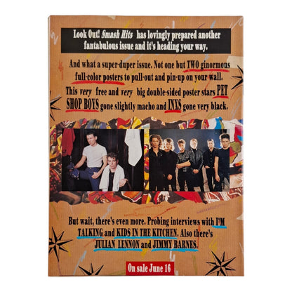 Smash Hits Magazine Australia June 1986 INXS / Madonna