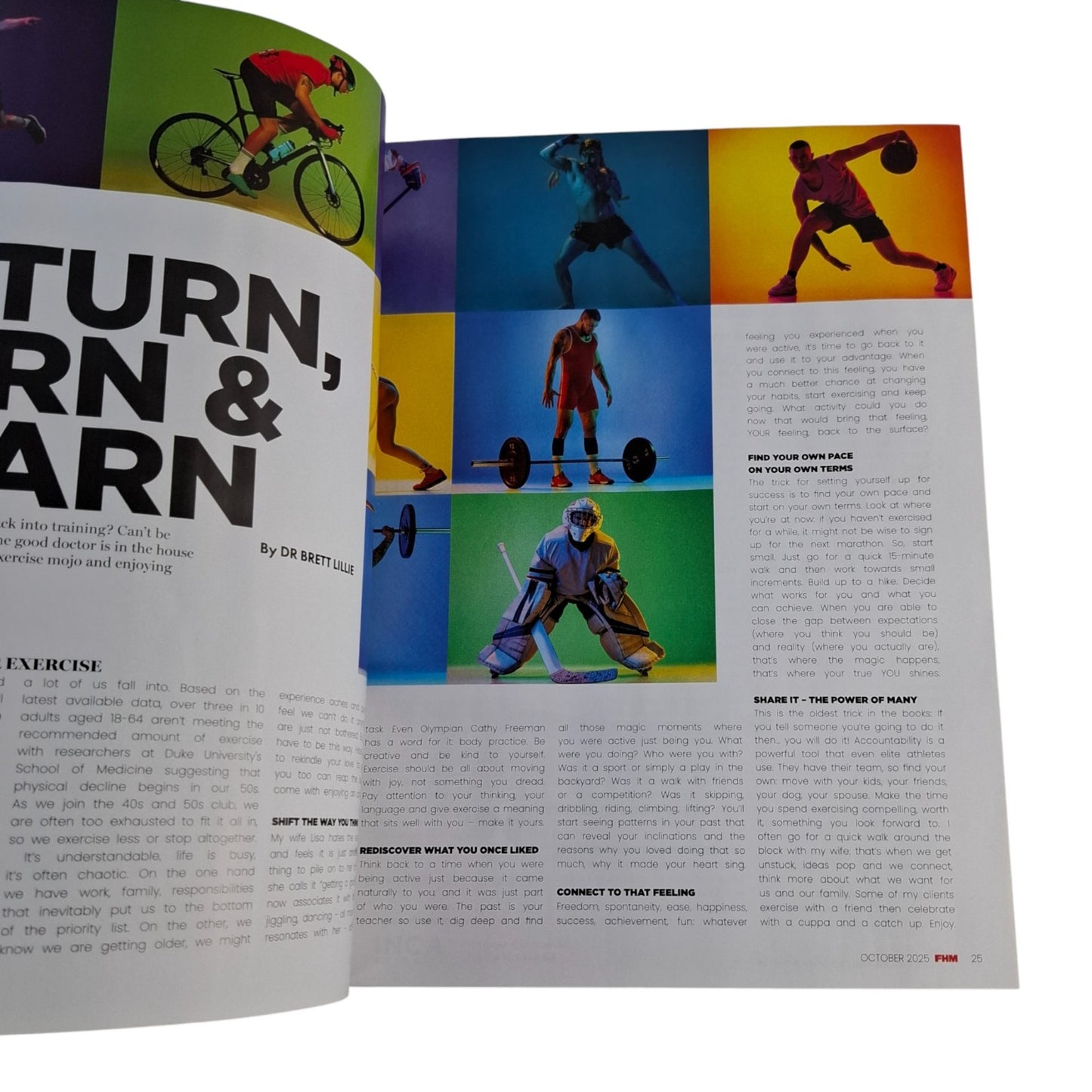 FHM For Him Magazine Australia Magazine October 2025 Natalie Roser Issue 1