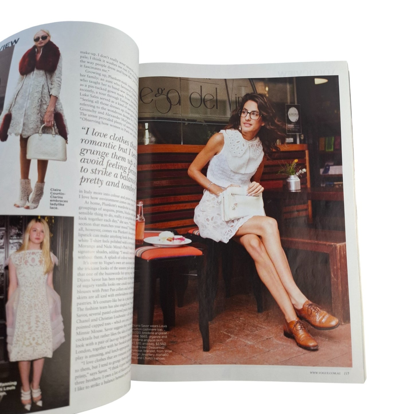 Vogue Australia Magazine April 2012 Julia Frauche Kate Winslet