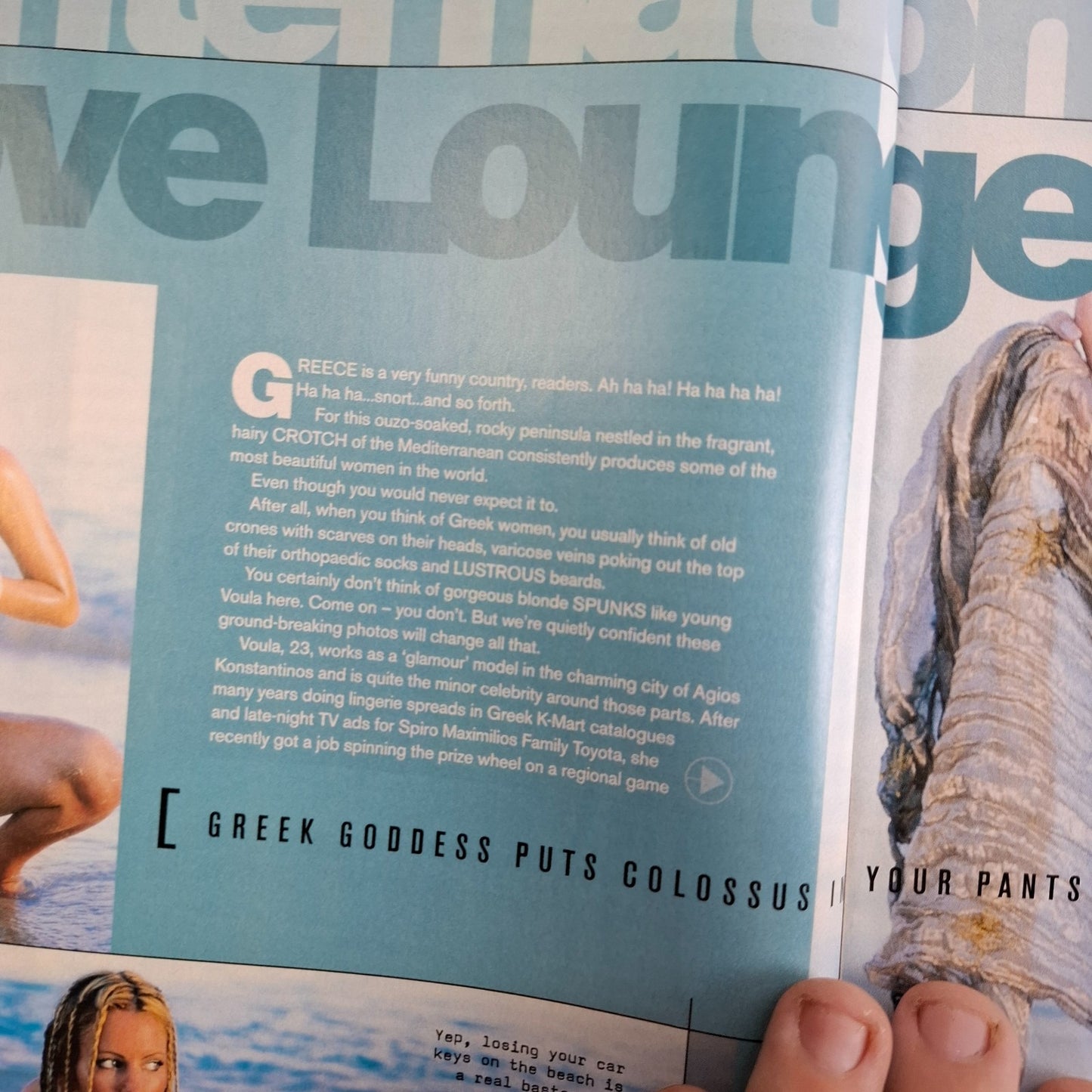 The Picture Magazine Australia #665 June 2001 Maria / Voula