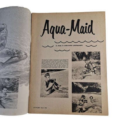 Cavalier Magazine Australia For Men August 1953 Vol. 1 No. 9 Vargas Girl