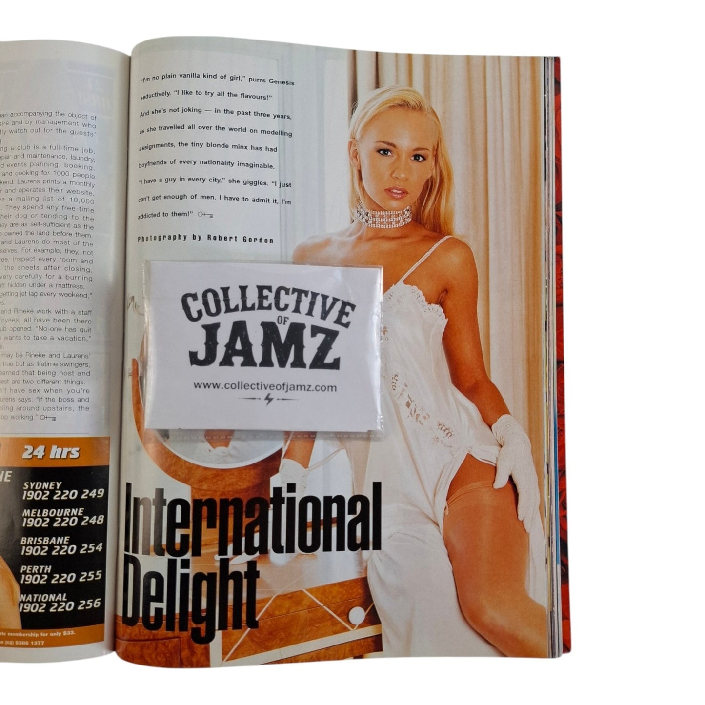 Australian Penthouse Magazine December 2000 Jesse Capelli