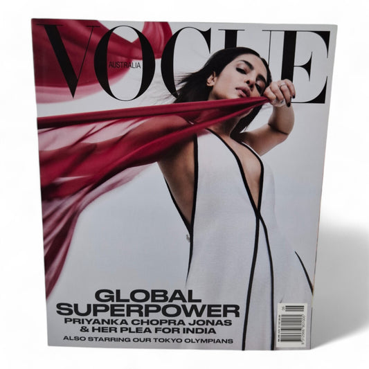 Australian Vogue Australia Magazine June 2021 - PRIYANKA CHOPRA JONAS Cover