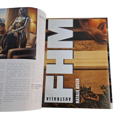 FHM For Him Magazine Australia Magazine October 2025 Natalie Roser Issue 1