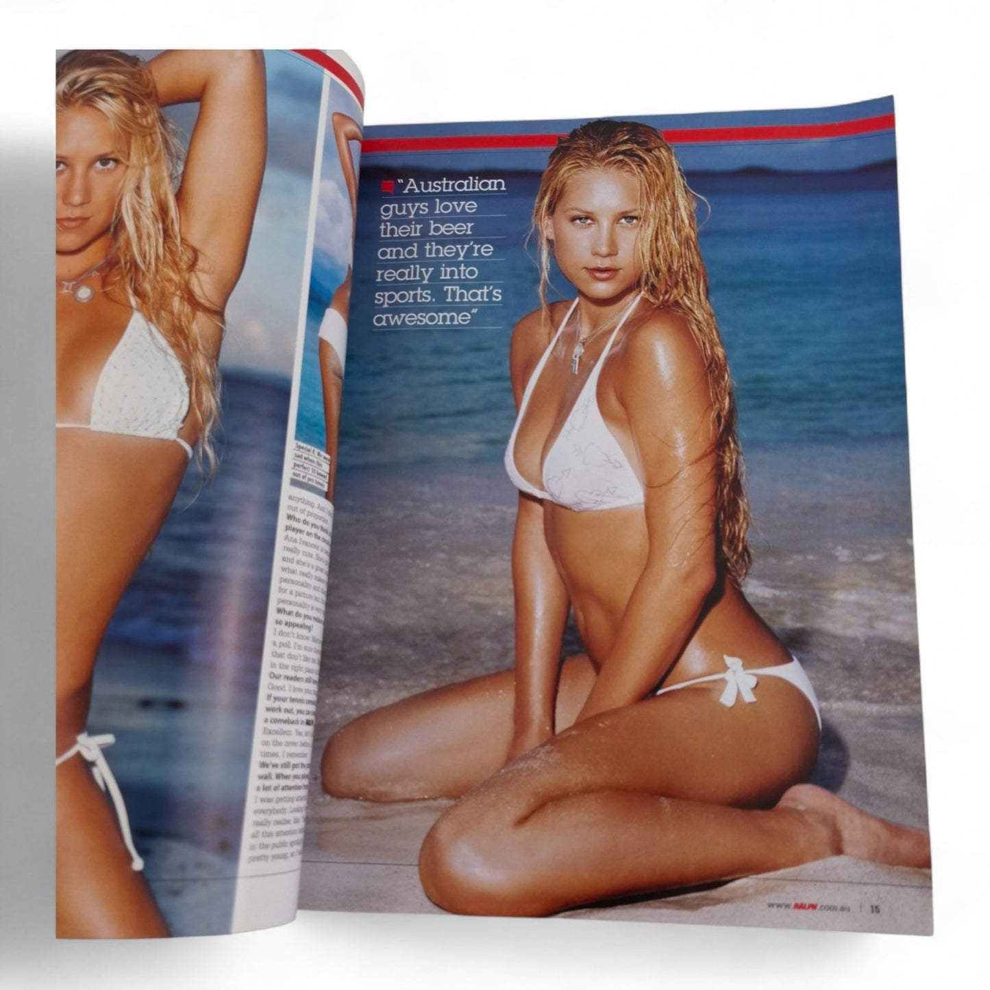RALPH Australia Magazine January 2009 Anna Kournikova Mercedes Corby