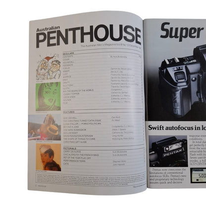 AUSTRALIAN PENTHOUSE Magazine December 1987 Margaret Duncan