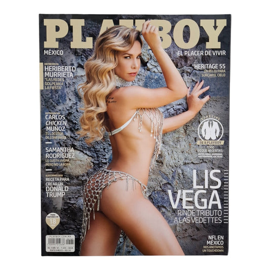 Playboy Magazine Mexico November 2016 Samantha Rodriguez / Donald Trump