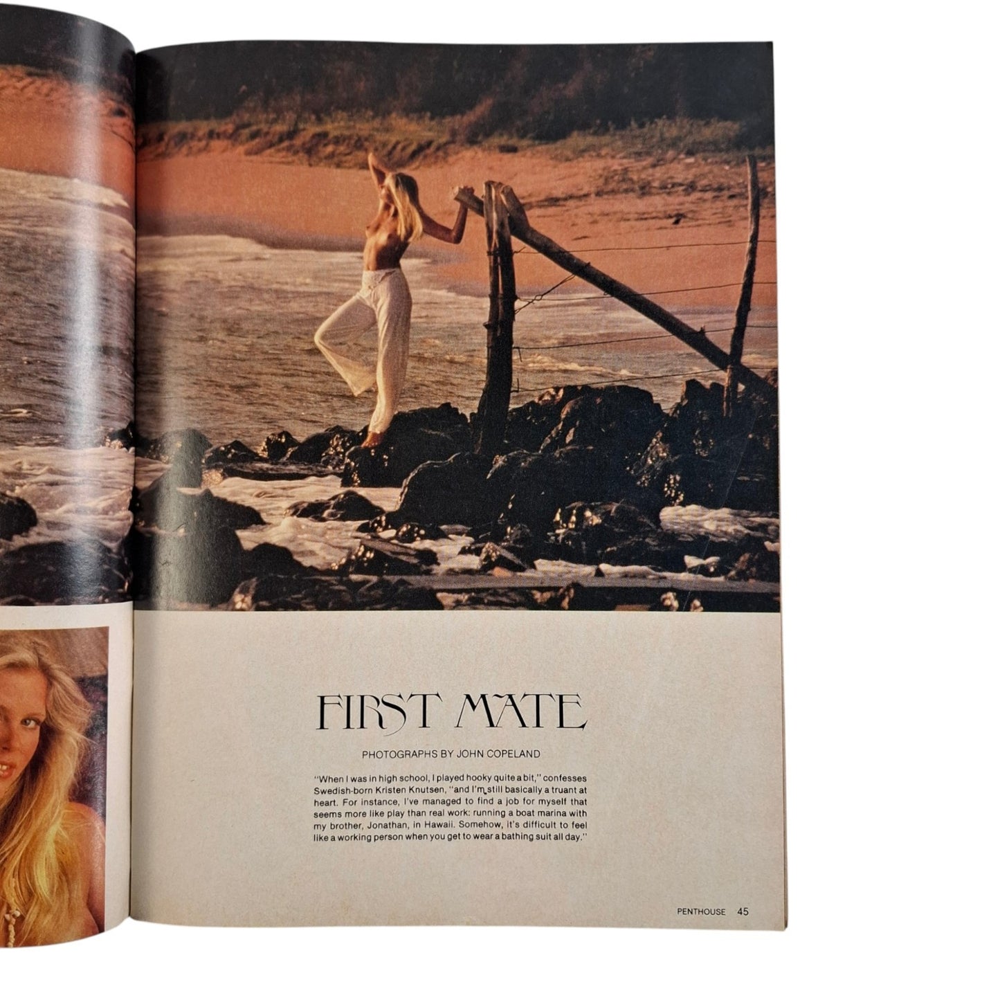 AUSTRALIAN PENTHOUSE Magazine December 1980 Kim McWhinney