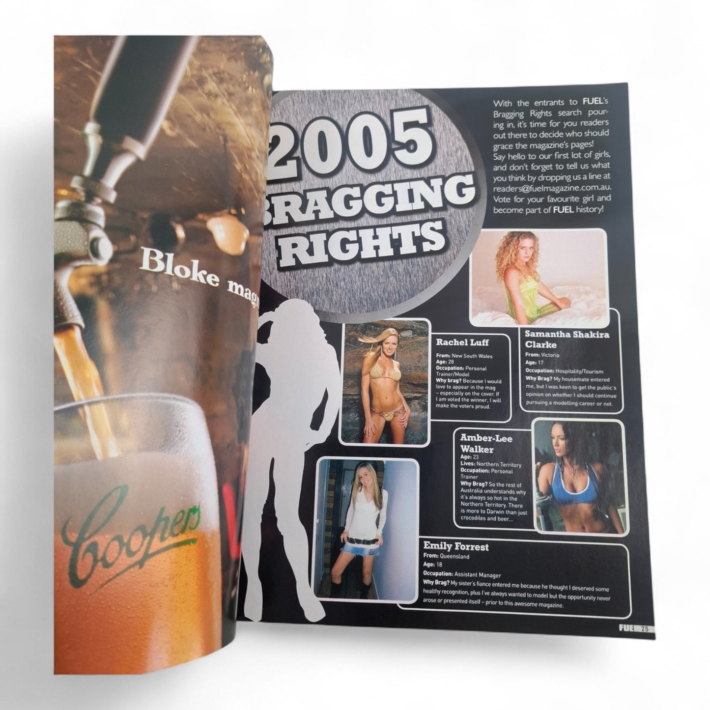 FUEL Magazine For Men Australia No. 8 October 2005 Tatiana