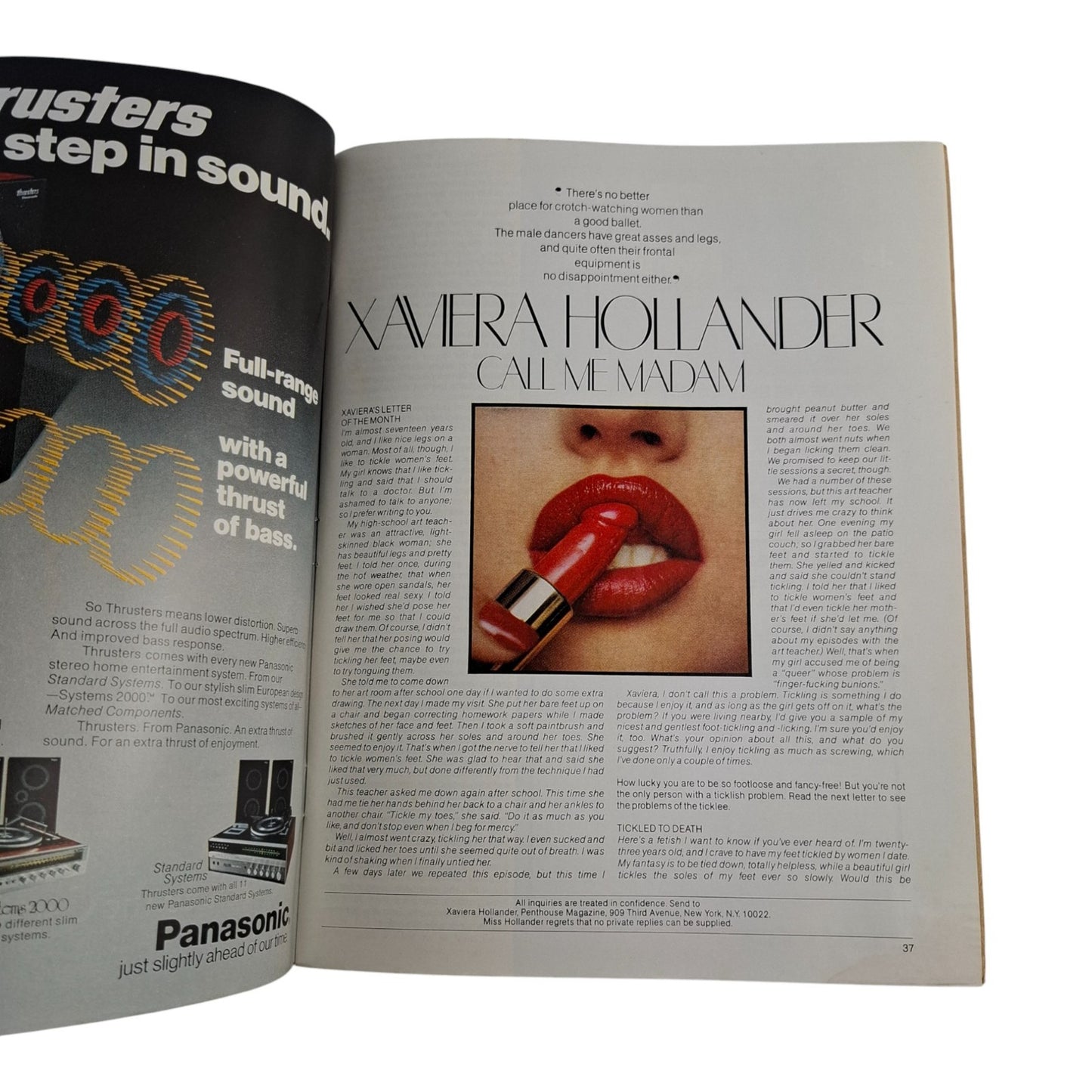 Penthouse Magazine April 1977 Shonna Lynne Pet of the Month & Reverend Doom