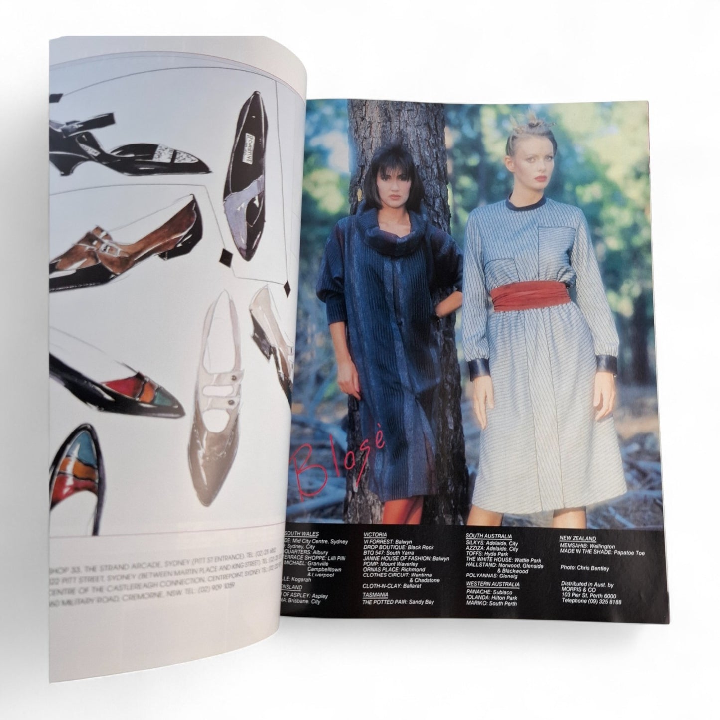Vogue Australia - April 1984 - Zoe Caldwell, Robert Helpman + Ron Elisha