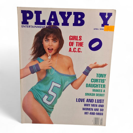 Vintage Playboy Magazine April 1990 Deborah Driggs INCOMPLETE