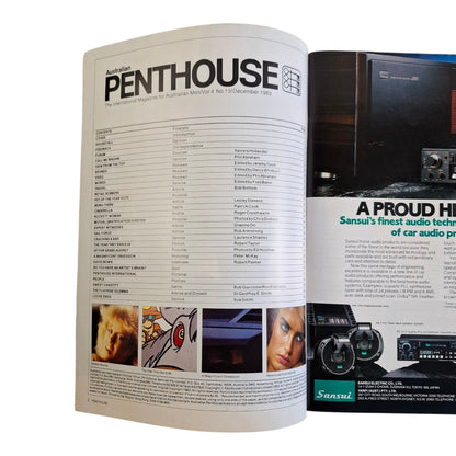 Australian Penthouse Magazine - December 1983 Pet of the Year Special Issue