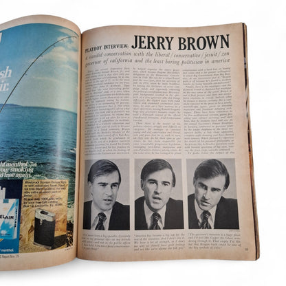 PLAYBOY MAGAZINE April 1976 Kristine De Bell Denise Michele