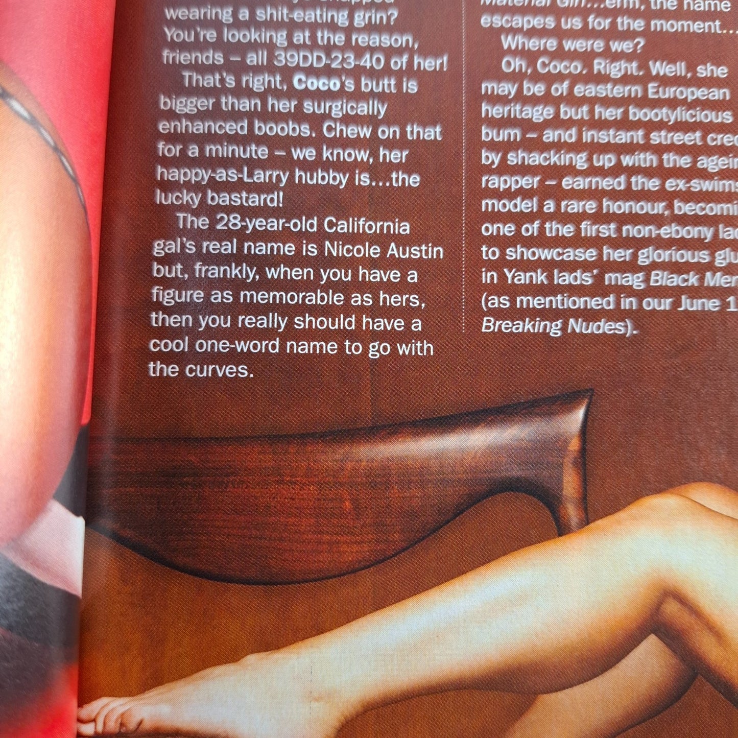 Australian People Magazine October 2007 Coco (Nicole Austin) / Cassidy