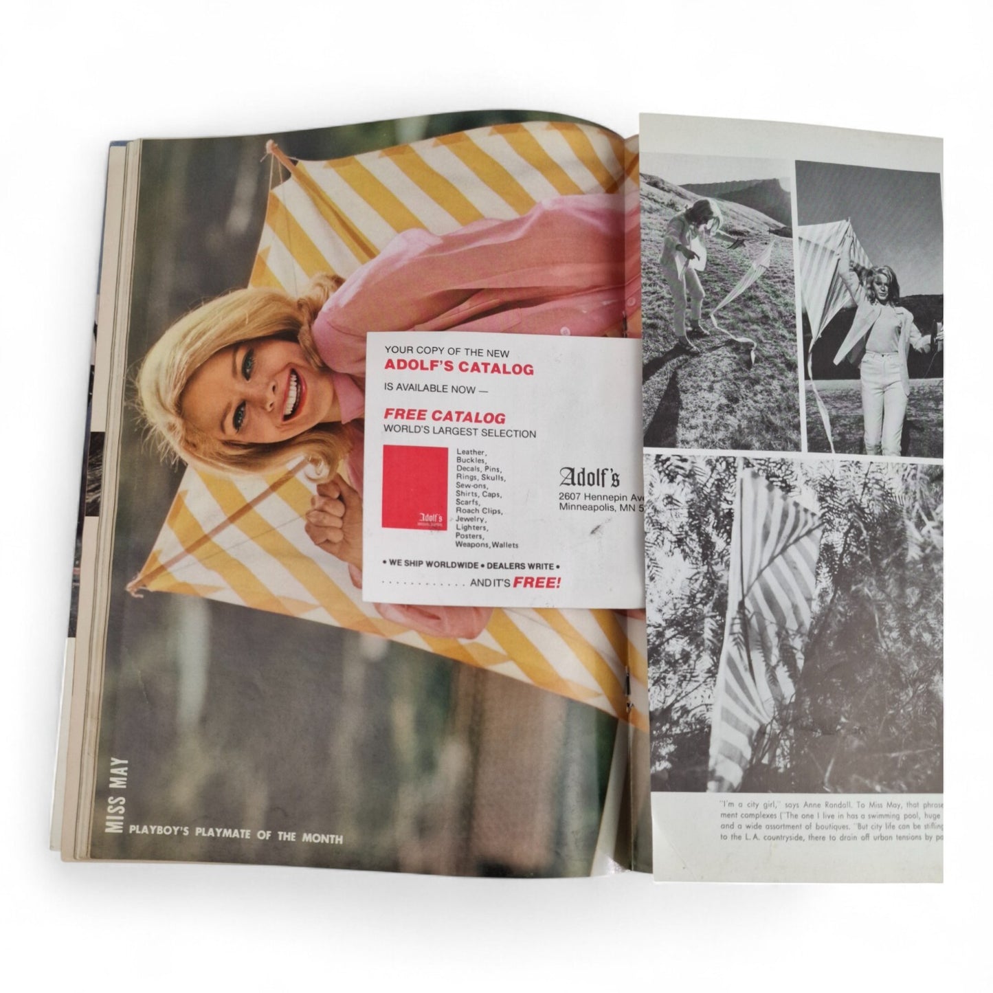 PLAYBOY Magazine May 1967 Beth Hyatt COMPLETE