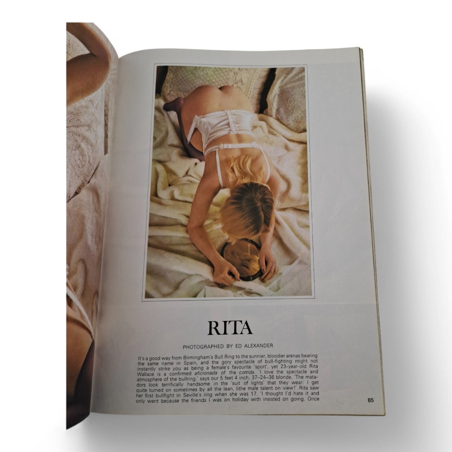 Mayfair Magazine Vol. 10 No. 7 July 1975 U.K Playboy Barbara Molyneux