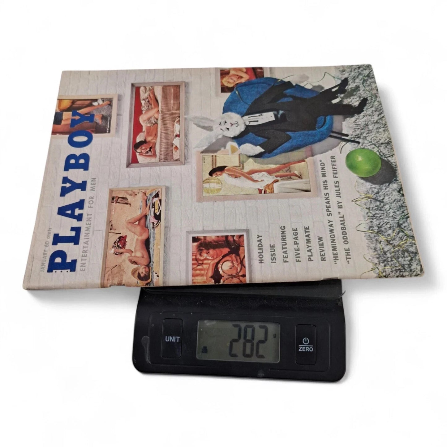 PLAYBOY MAGAZINE Holiday Issue 1961 Complete