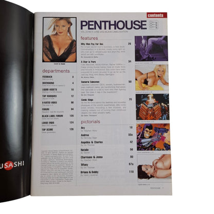 Australian Penthouse Magazine June 2002 Natalie / Ava