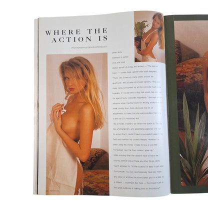 Australian Penthouse Magazine October 1995 Jen Webber / Trinity Burchill