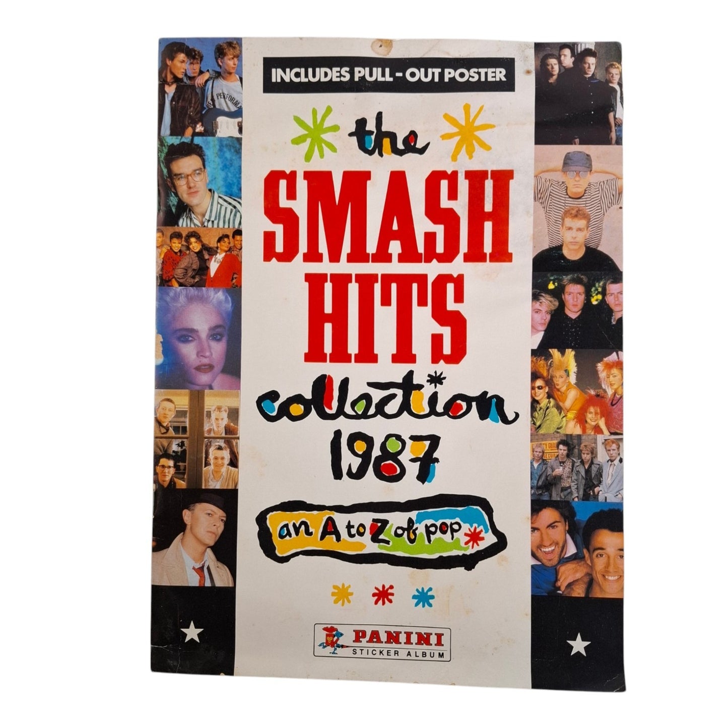Smash Hits Magazine 1987 Sticker Collection Album