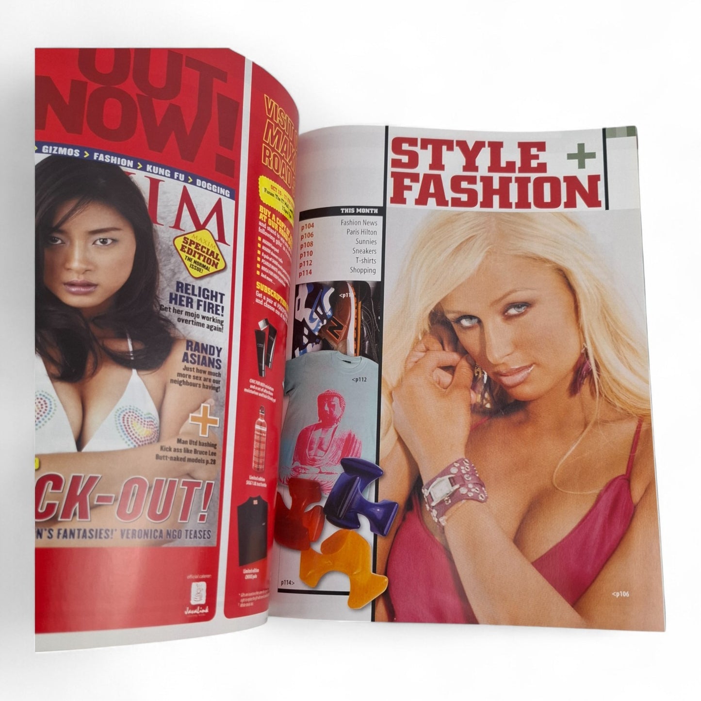 MAXIM Singapore Issue # 2 Magazine Dream of Red Chambers November 2004