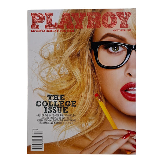 Playboy Magazine October 2015 Simone Holtznagel