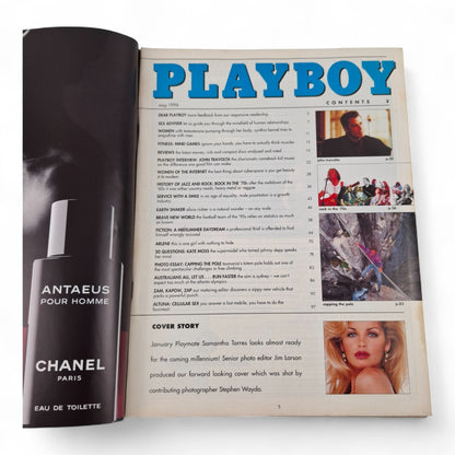 Australian Playboy Magazine May 1996 Samantha Torres Alicia Rickter