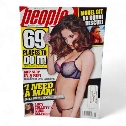 Australian People Magazine April 2013 Emily Shaw Mely