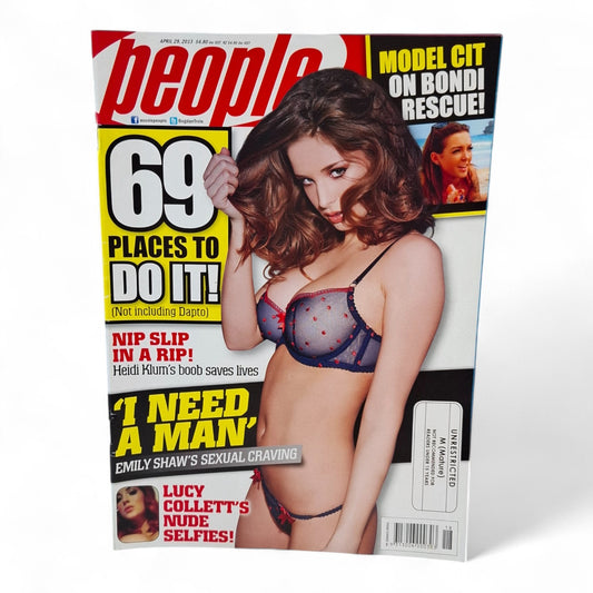 Australian People Magazine April 2013 Emily Shaw Mely